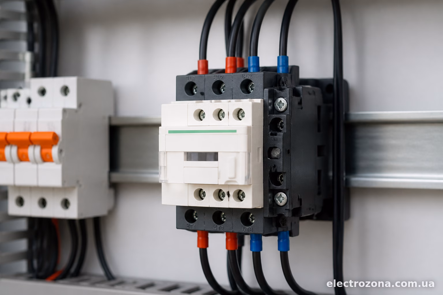 Schneider Electric LC1D18: схема підключення