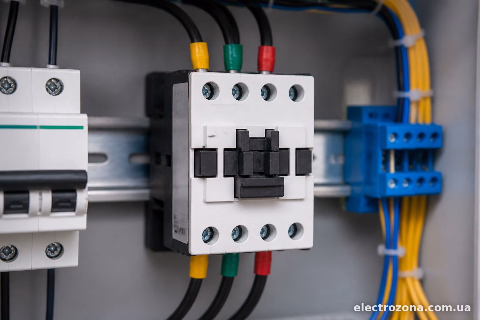 Schneider Electric LC1E25: схема підключення